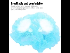 Casquillo disponible elástico doble del clip de los productos de Non Woven Medical de la enfermera