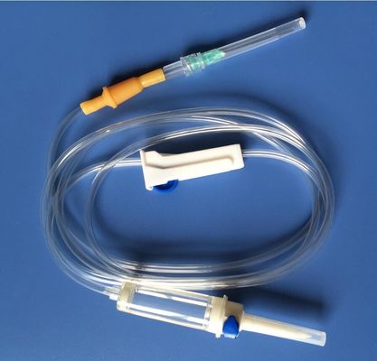 Medical Grade PVC Disposable EO Sterilization Cannula Iv Set