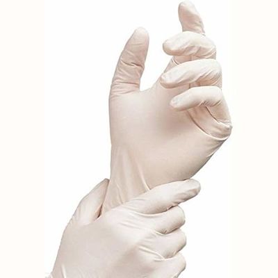 6.5-8.5 entkeimte medizinischer Wegwerfhandschuh-Latex chirurgische Handschuhe für Operations-Raum