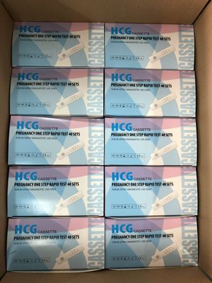 Medizinische Wegwerftest-Diagnoseausrüstungen des versorgungs-humanen Choriongonadotropins des Mittelstrahl-HCG