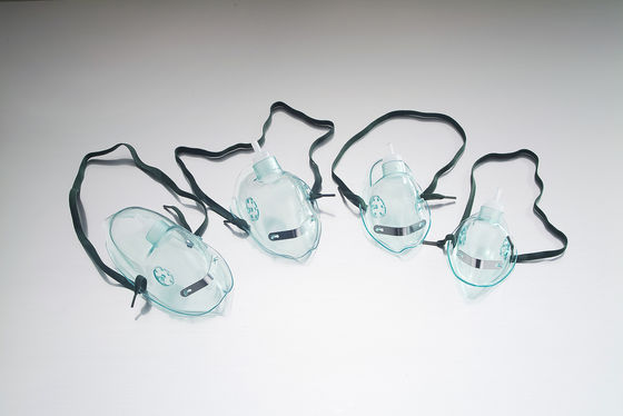 Latex Free O2 Face Mask Breathing Through Oxygen Mask Disposable Catheter 1.8m/2m