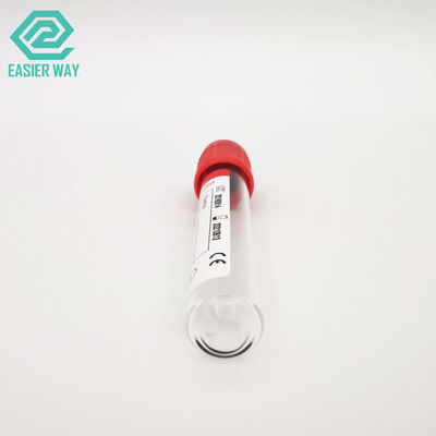 Red Cap Safety Clot Activator Blood Collection Tube 1-10ml