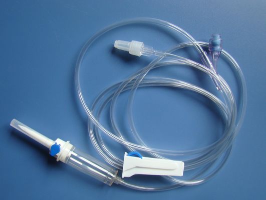Wegwerfsatz der infusions-10G-34G mit Tropfen der Luer-Verschluss Luer-Beleg-Verbindungsstück-Strömungsgeschwindigkeits-10/20/60