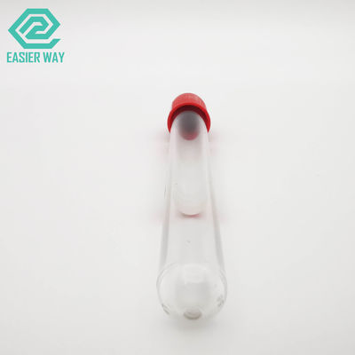 13x75mm 10ml وکیوم جمع آوری خون لوله ساده لوله قرمز کلاه پرو انعقاد
