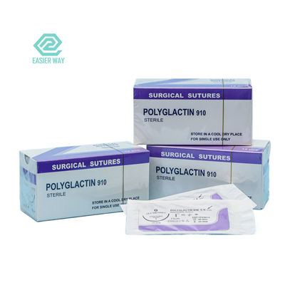 Nilón ácido poliglicólico de Polyglactin suturas no absorbibles y absorbibles
