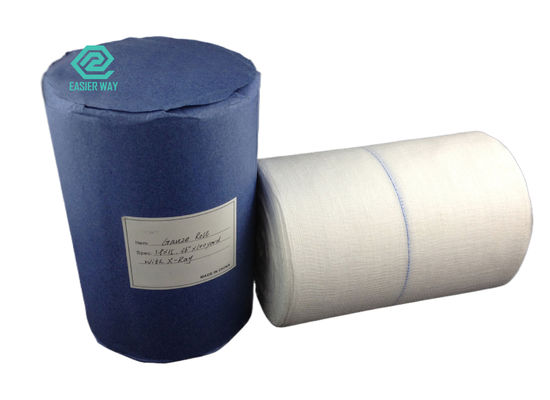 36 Inch Medical Dressing Gauze High Breathability Round Gauze Roll 100 Yards Length